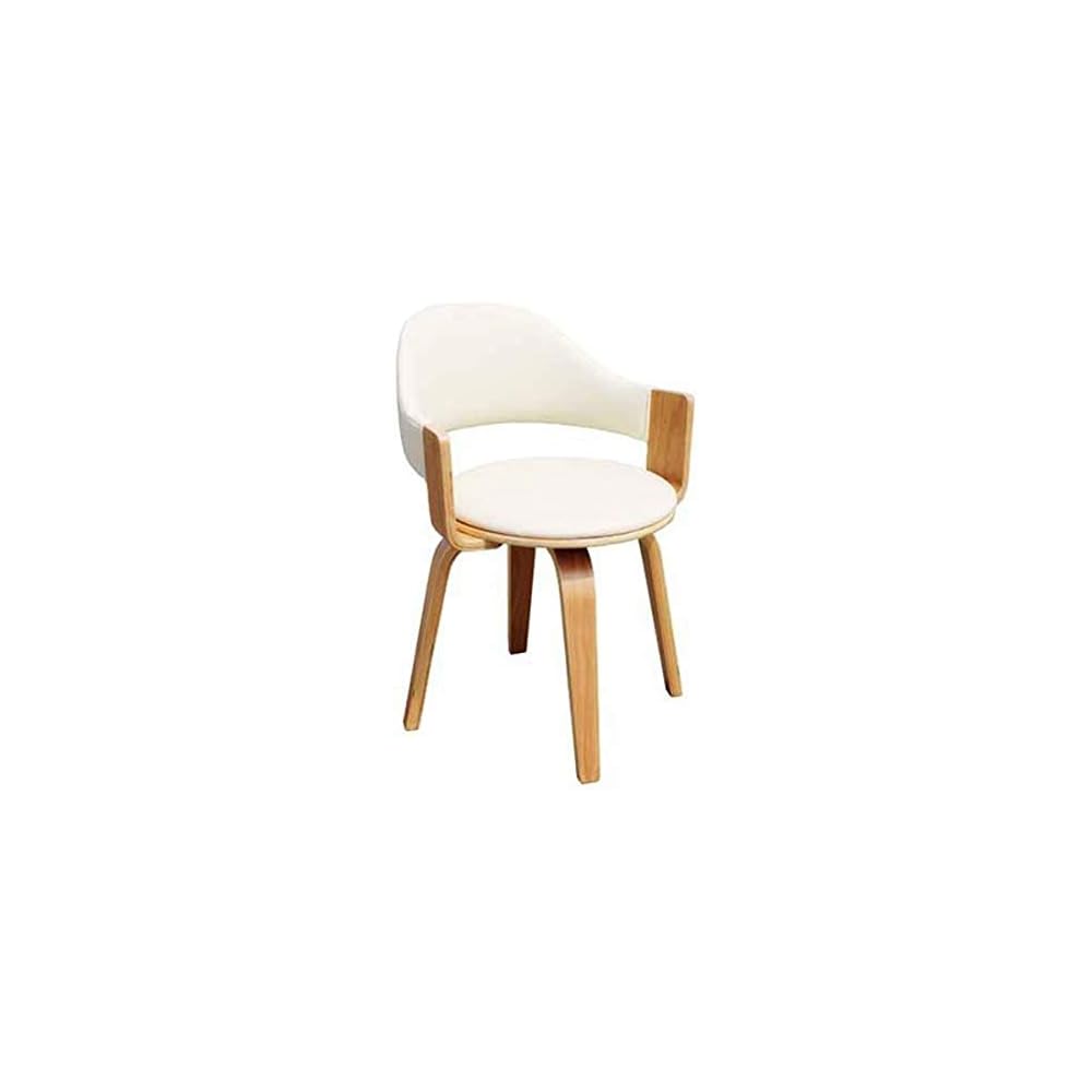 Solid Wood Swivel Chair Computer Chair Home Back Fabric Leisure Modern Fashion Simple Dining Chair Swivel Chair Office (Color : Sparks Fy 1)