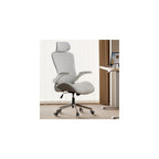 Kahki Ergonomic Office Desk Chair, Soft Fabric Thickened Curved seat Cushion with Adjustable Lumbar Support, Perfect Blend of Comfort and Good Looks, Ideal Chair for Home or Office, Khaki