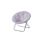 Urban Lifestyle Micromink Saucer Chair, Blush