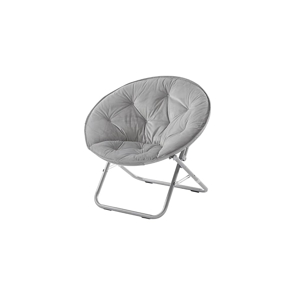 Urban Lifestyle Micromink Saucer Chair, Blush