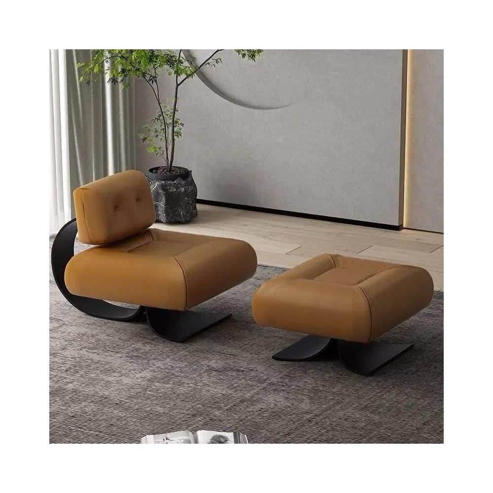 Modern Minimalist Recliner Chair – Comfortable, Stylish Lounge & Reading Chair for Living Room White Chair
