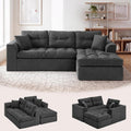 Cloud Boneless Sectional Couches for Living Room,L Shaped,Memory Foam,105"